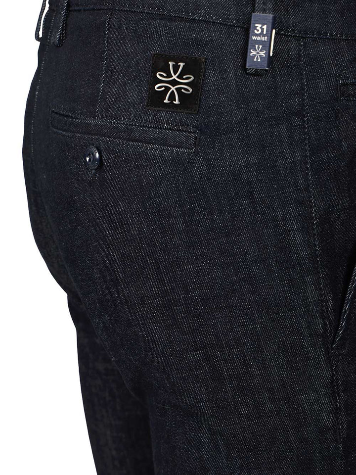 Jacob Cohen Slim Bobby Chino Pants Trousers - Blu | 6e371c321ece0db2b97d441888fb6fd8fef3b0f0