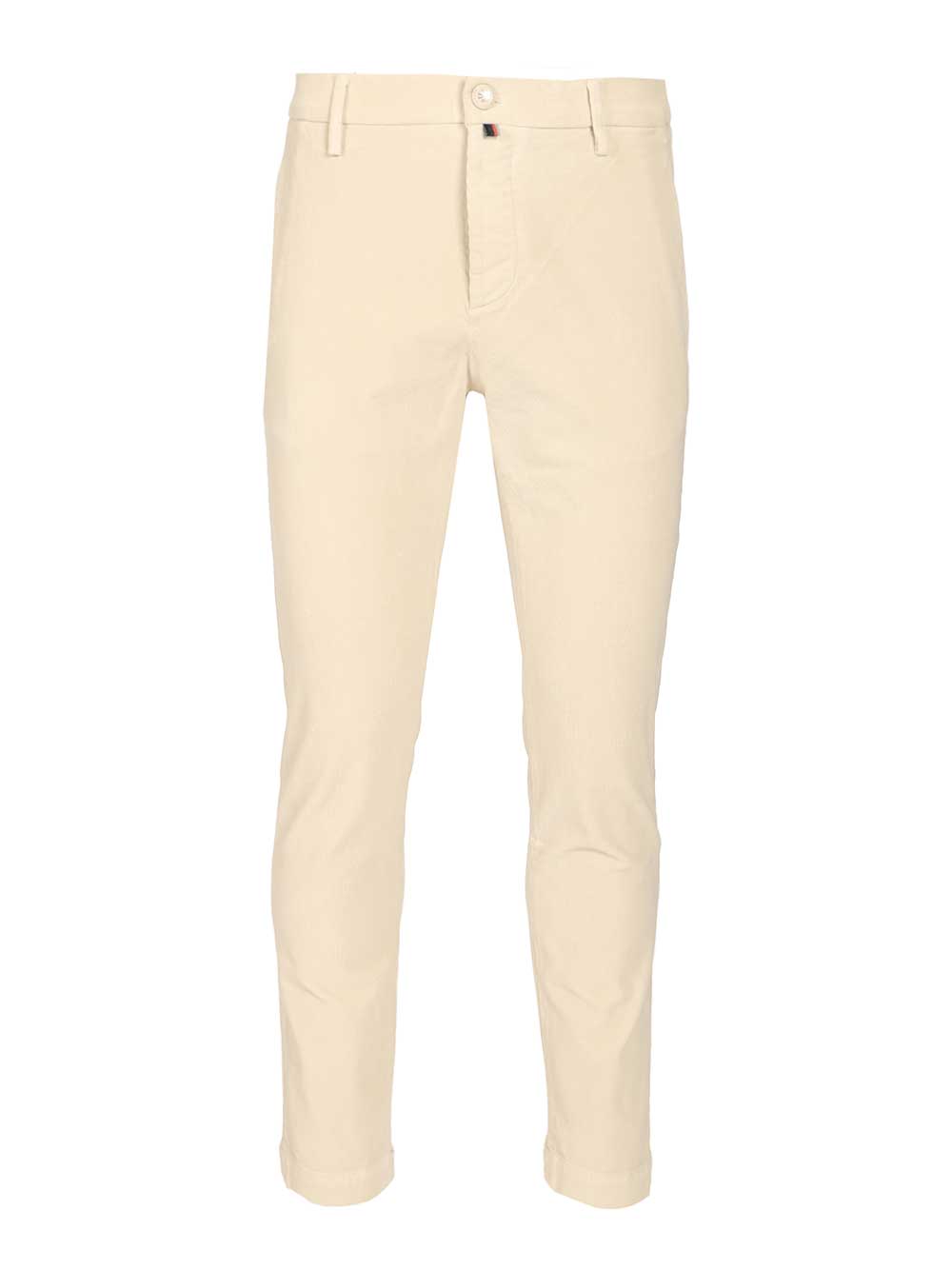Jacob Cohen Slim Fit Trousers - Bianco | fb23d641b960c7675091aebc8aec6312bab27507