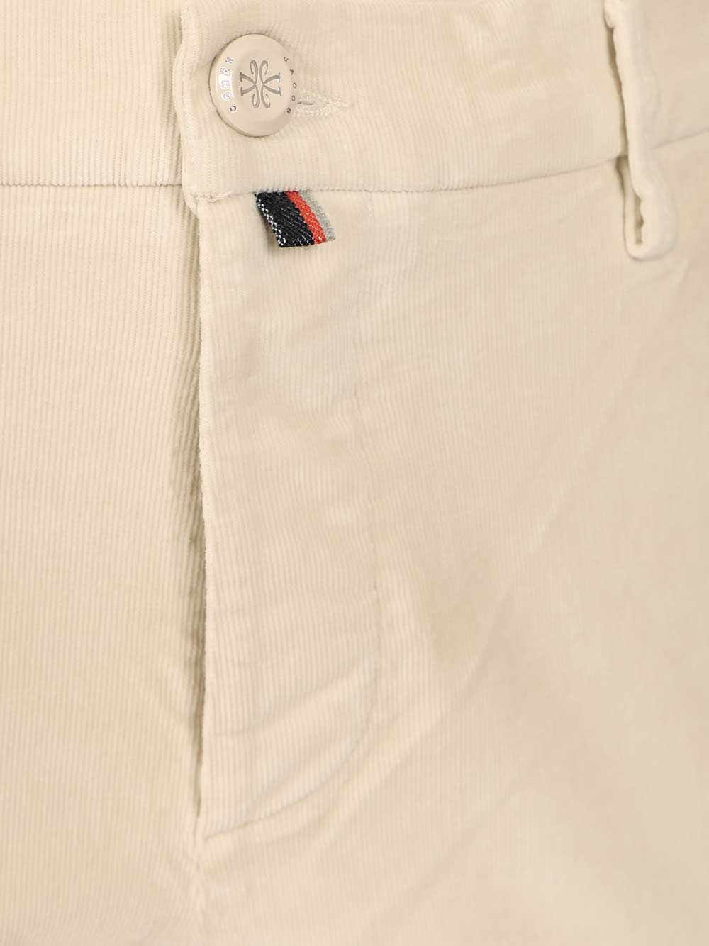 Jacob Cohen Slim Fit Trousers - Bianco | 78be229f1577d80b000ddf635387a673fe5b96f9
