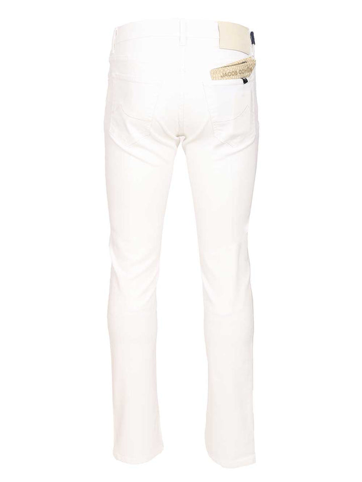 Jacob Cohen Nick Slim Jeans - Bianco | d24bf22f03b7f36ba1f5153173f75106be127064