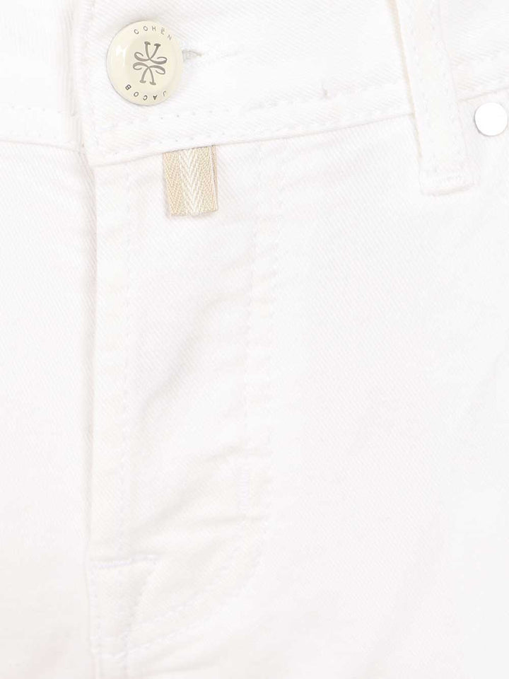 Jacob Cohen Nick Slim Jeans - Bianco | c3f54098cab50938cc9b7cfadfd4143a4295200e