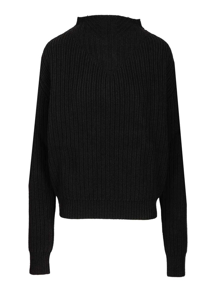 Rick Owens Wool Sweater Knitwear - Nero | 994c0f44d8a6bc08accaadac63eeba478a4709ab