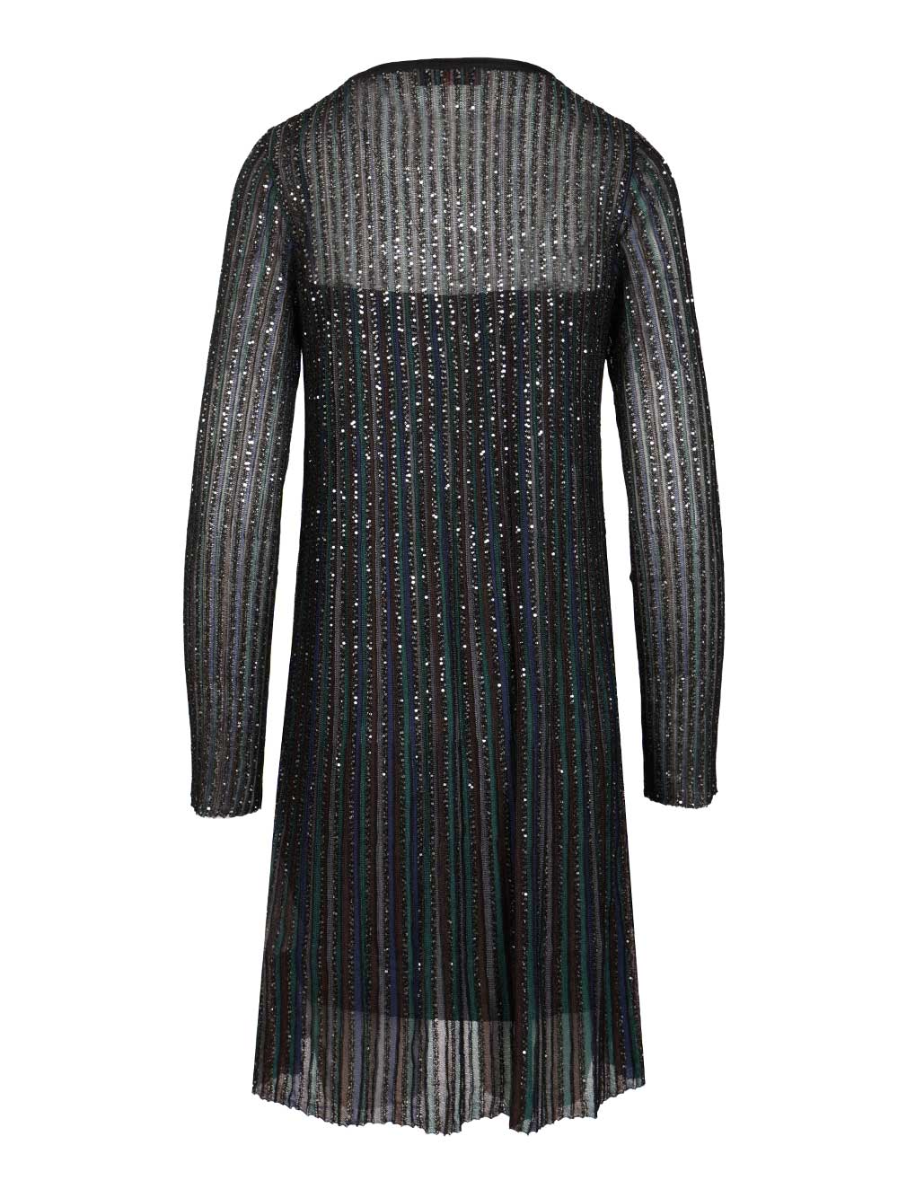 Missoni Short Dress In Lurex Abiti - Nero | a6d7571ae90bcf9047652c0463a9513df807d7cd