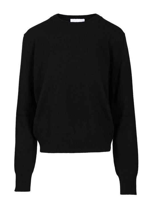 Cashmere Crew Neck Knitwear Nero
