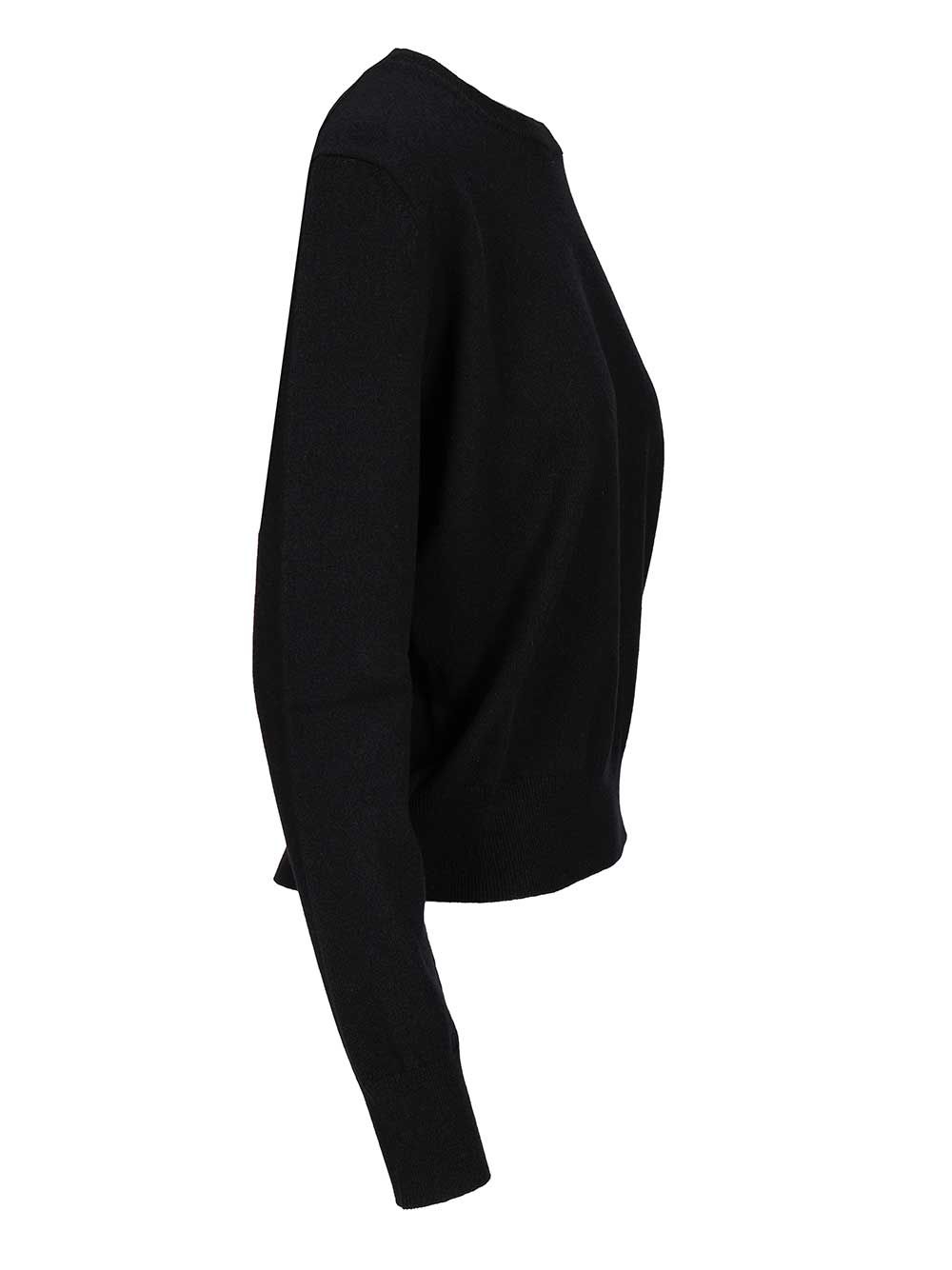 Givenchy Cashmere Crew Neck Knitwear - Nero | 6249aa517af50586f87dc093c6e6431f37ebb4ee