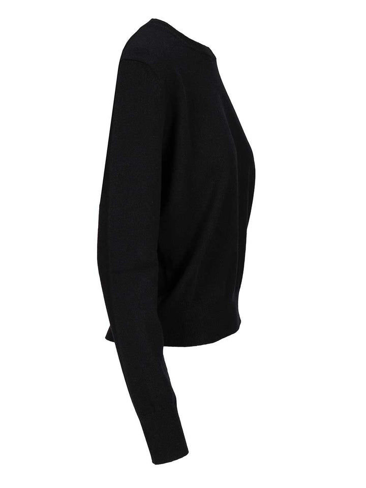 Givenchy Cashmere Crew Neck Knitwear - Nero | 6249aa517af50586f87dc093c6e6431f37ebb4ee