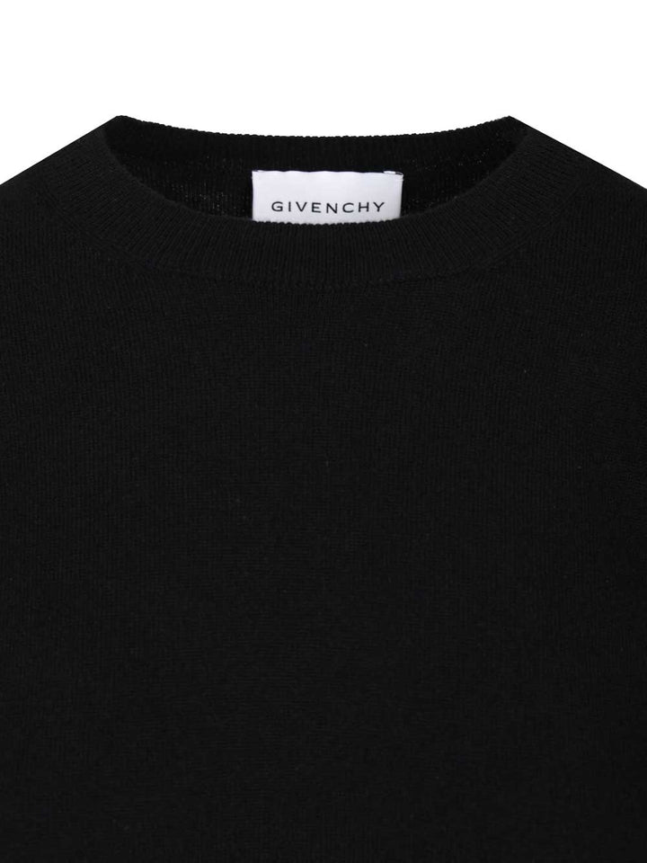 Givenchy Cashmere Crew Neck Knitwear - Nero | 7ddde6f866781dd72f3c55d0d0a6d0d0fead1a2d