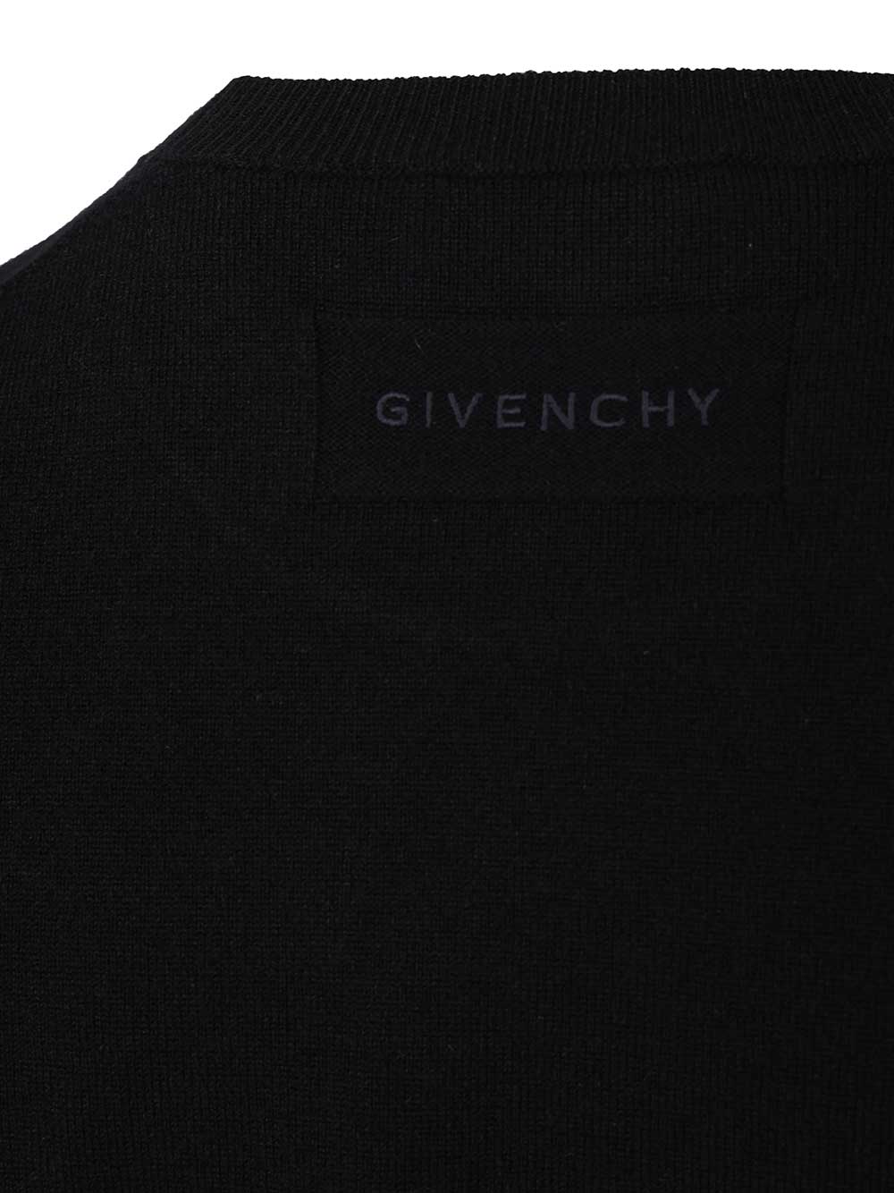 Givenchy Cashmere Crew Neck Knitwear - Nero | 73b528e1280daf04c955a19b84906eeab1e70a9c