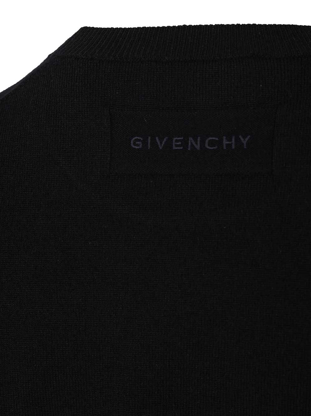 Givenchy Cashmere Crew Neck Knitwear - Nero | 5b258dbd97493467c1f46d2f6f9b1598b6fa066b