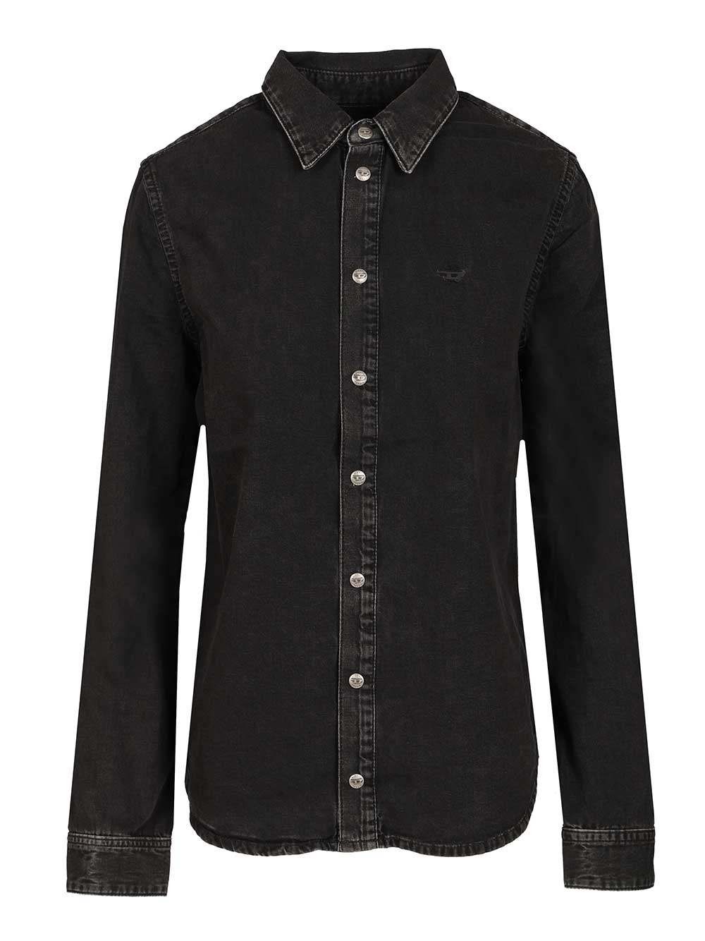 Diesel Denim Shirt Shirts - Nero | 5df15edee5972ace6b2f58b544bfbe6830f740f7