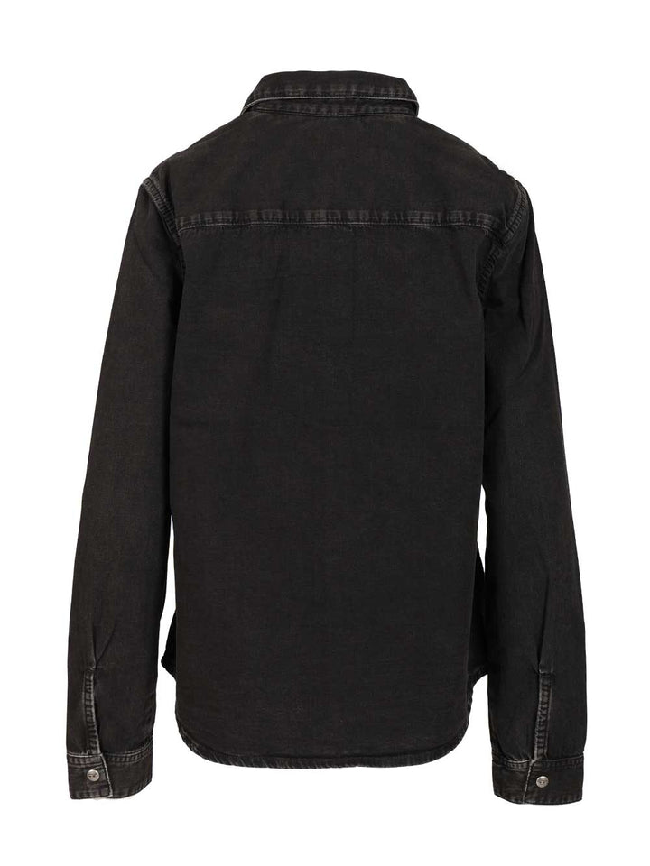 Diesel Denim Shirt Shirts - Nero | ee0fee81b3c89e34d5b52871b7e61b14b2858bc9