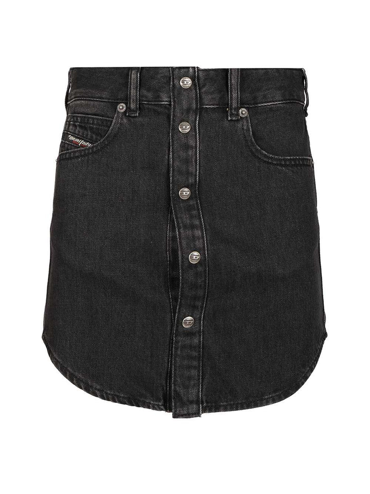 Diesel De-Ard Miniskirt Giacche - Nero | d34b944f5cef858b1bb600894149e1712b30ff3b