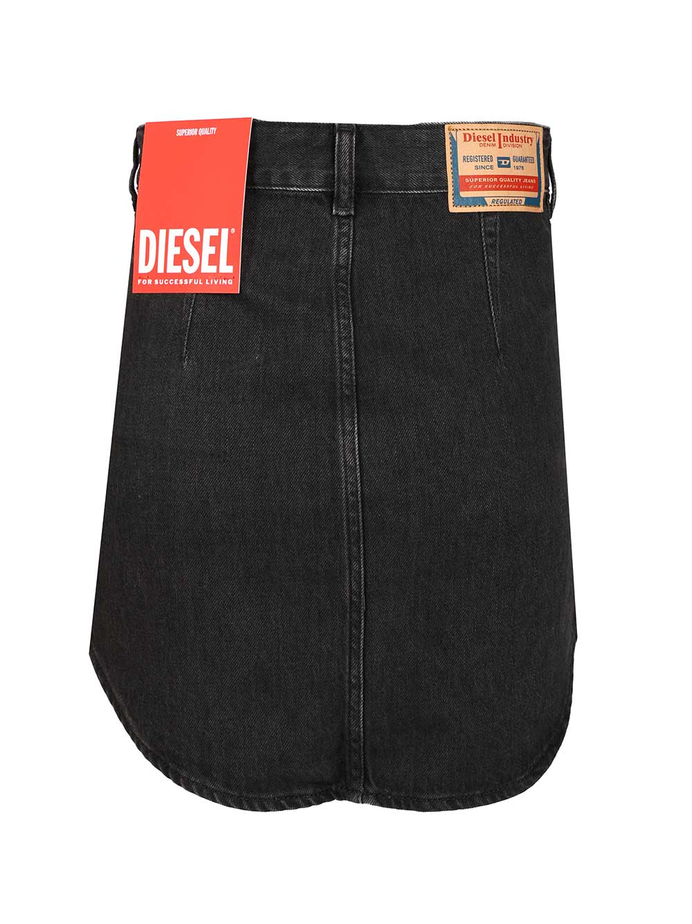 Diesel De-Ard Miniskirt Giacche - Nero | 70cf2bbc4ed5a2b57eef134234ce7891da74d51c