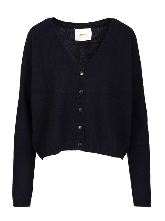 Abby Cardigan Knitwear Blu