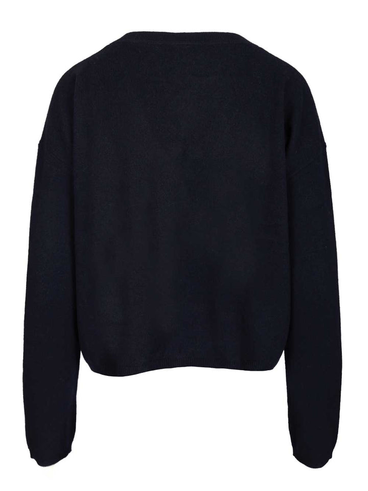 Lisa Yang Abby Cardigan Knitwear - Blu | e7715d7a9cfaf50d78d2cbbf9717308b563420c7