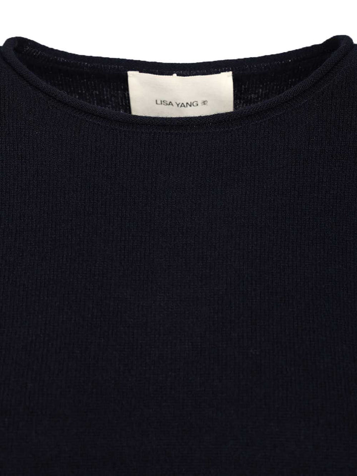 Lisa Yang Ida Knitwear - Blu | dee7425e68669d4f37d1ee792c03501ede422fc4