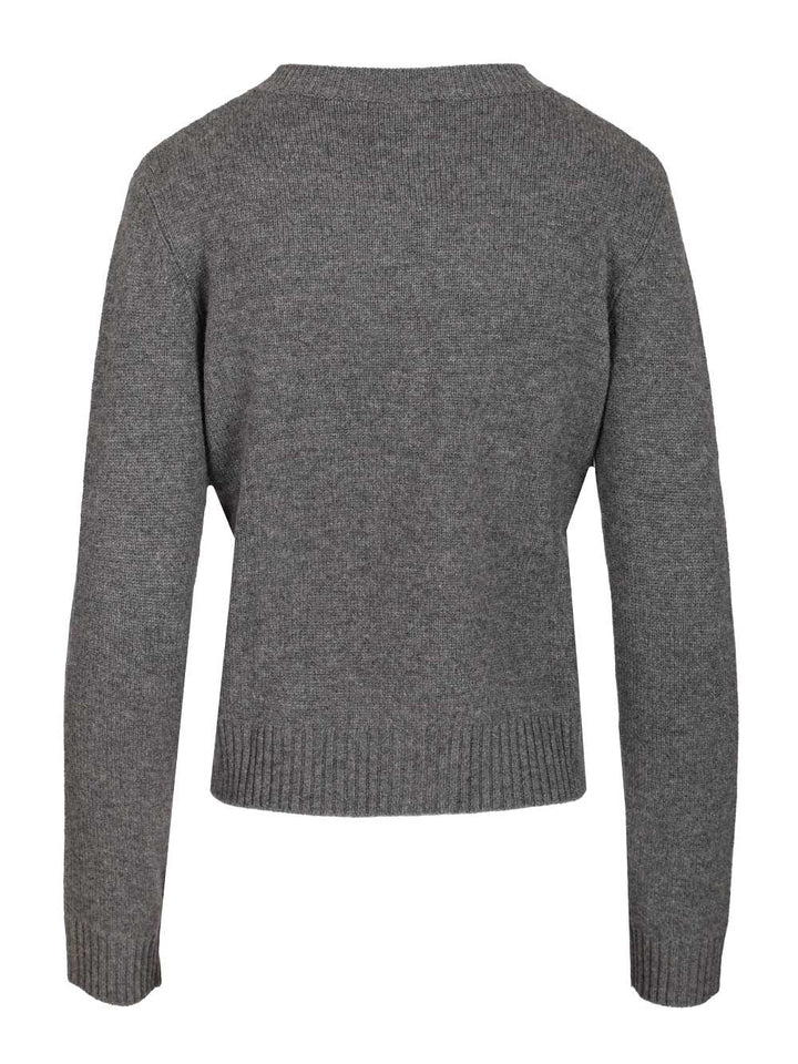 Lisa Yang Mable Sweater Knitwear - Grey | be152ee51de43880f294436b24137dab9b6a45c6