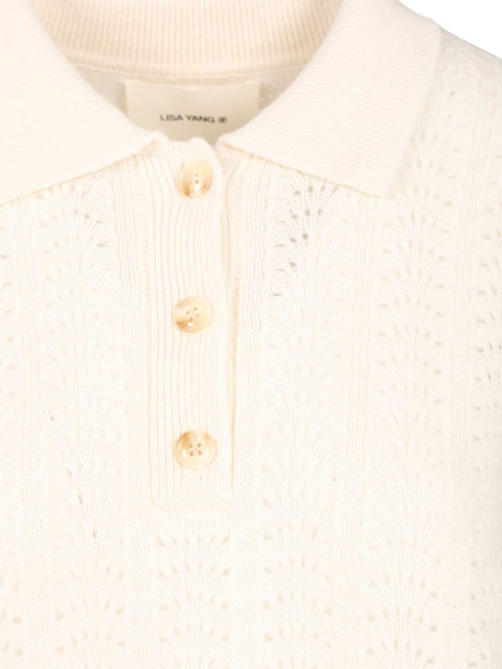 Lisa Yang Masy Knitwear - Beige | ab6eb3026afe7df31d2ba7b7d0e0b0cd488860ed