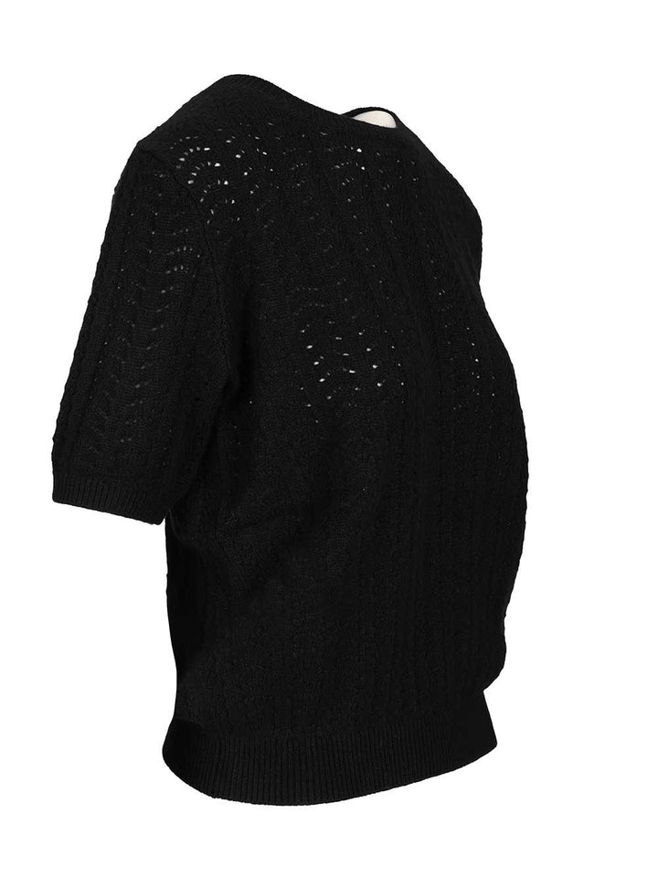 Lisa Yang Cecelia Knitwear - Nero | 92f104cd22fcb7d003031894c8de10f102907e6d