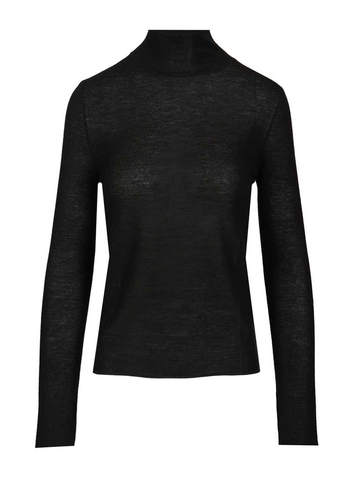 Lisa Yang Lory Cashmere Turtleneck Knitwear - Nero | 6819d7715883b6561af4c5b6950064b509f8ca0e