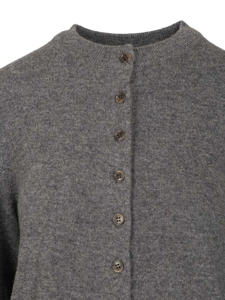Lisa Yang Nellia Cardigan Knitwear - Grey | ff0f46d4ccf67d81fe77da76349f7cf03fb8a361