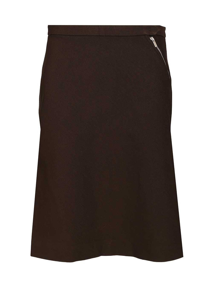 Miu Miu Knitted Skirt Gonne - Marrone | 52972efe78f91a246c0fd17316235dd752fbbc43