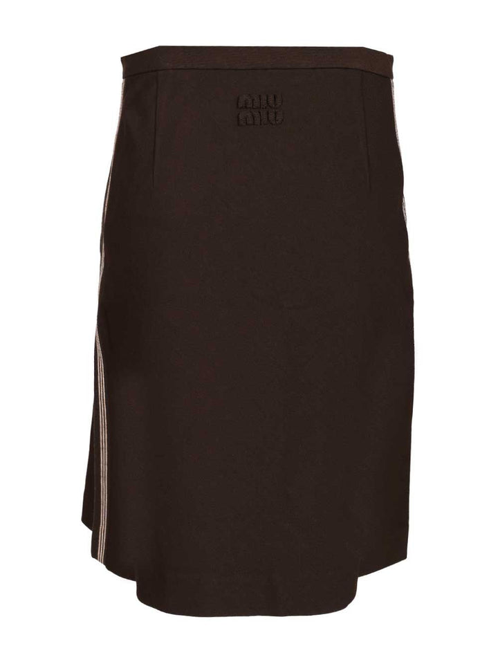 Miu Miu Knitted Skirt Gonne - Marrone | 5aee6c9a2a28c530f788e23d2c0f556e724c6f0d