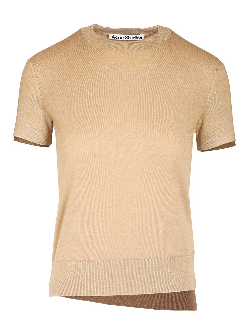Acne Studios Cashmere And Silk Blend Sweater Knitwear - Beige | 003996c1cdca35ec04620dab381c4352c2925b53