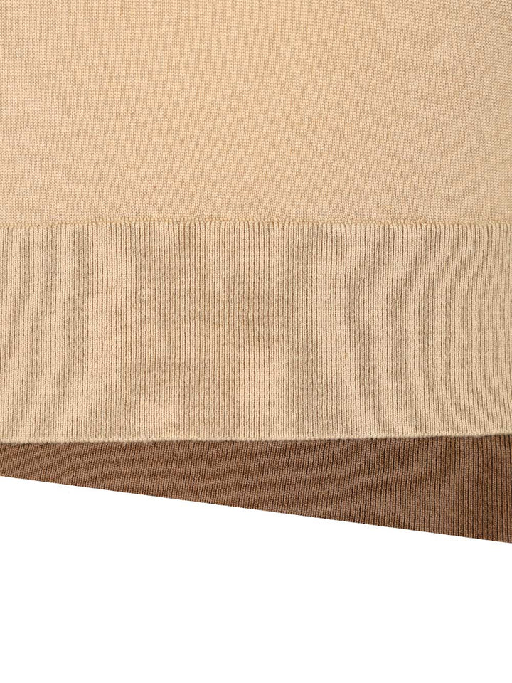 Acne Studios Cashmere And Silk Blend Sweater Knitwear - Beige | aad7a65e7fb0d2b48c72d703f697388265fb0ce6