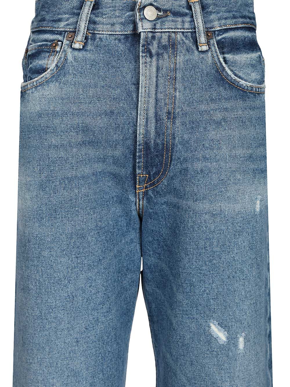 Acne Studios Regular Fit Jeans - Blu | 4d1e3d9d13ca99a15ca730d0976133d05ac28c78