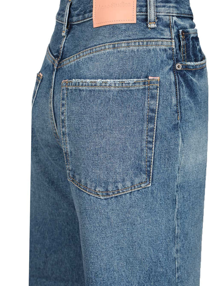 Acne Studios Regular Fit Jeans - Blu | 017eb44b2ee807da0d75e6de08e370256b640051