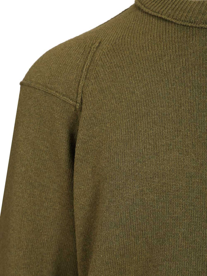 C.P. Company Crew Neck Sweater Knitwear - Verde | 7fd80303870afe235c1eaa6a4430e53408b8344d