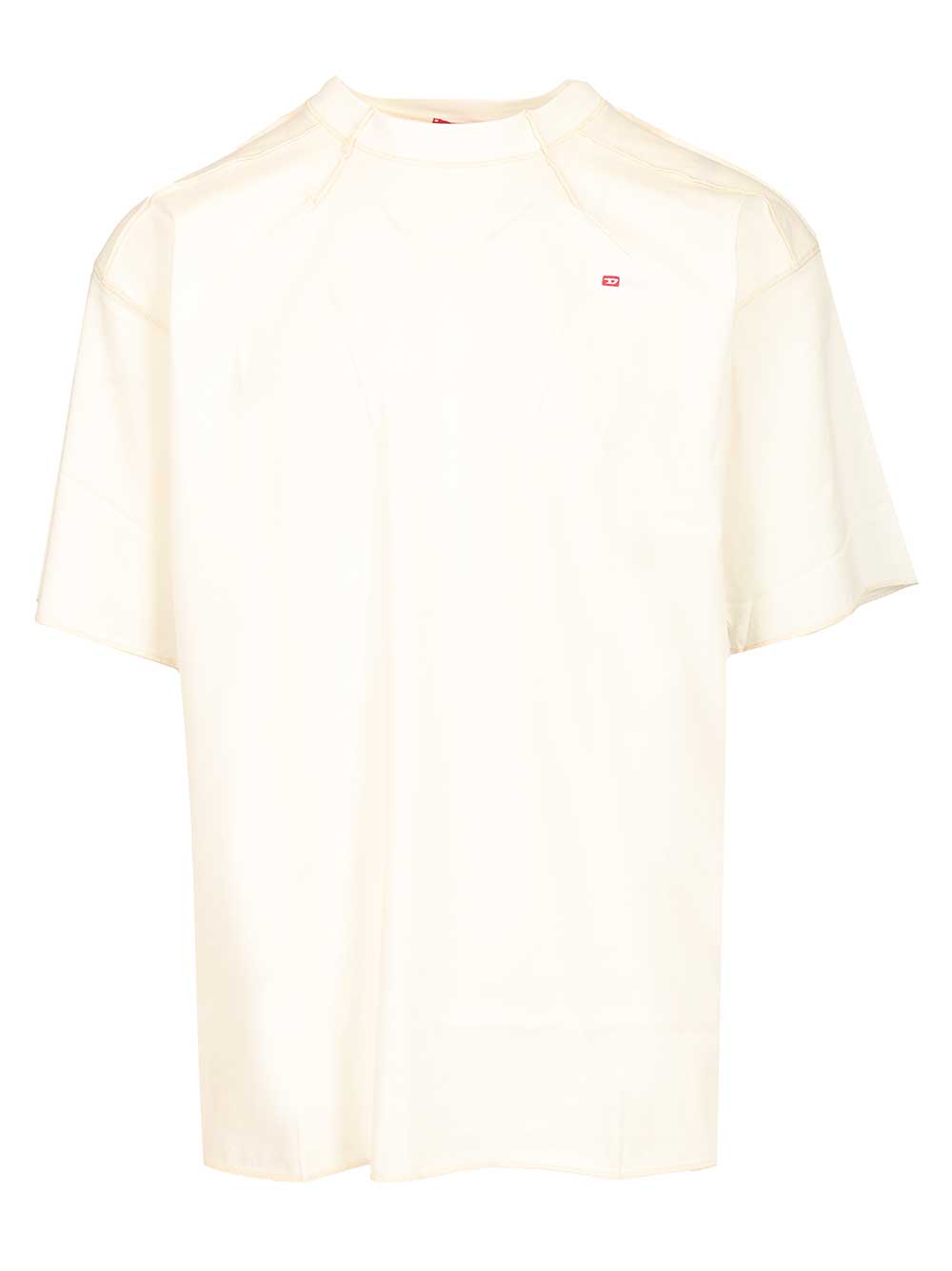 Diesel Boxy T-Shirt - Bianco | 825b93c97547c951b28e0aba9627cd644259c03e