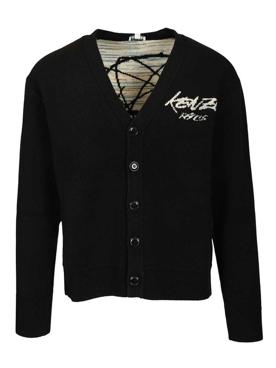 Futura Cardigan Knitwear Nero