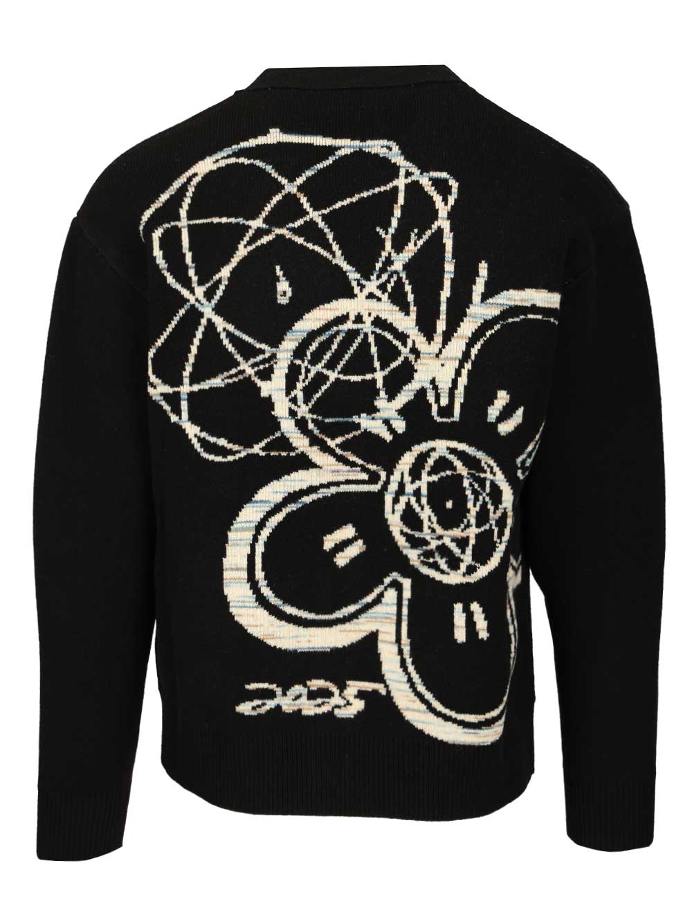 Kenzo Futura Cardigan Knitwear - Nero | eb179ac6e1d70df4353c3c5889c9644b1b9c6427