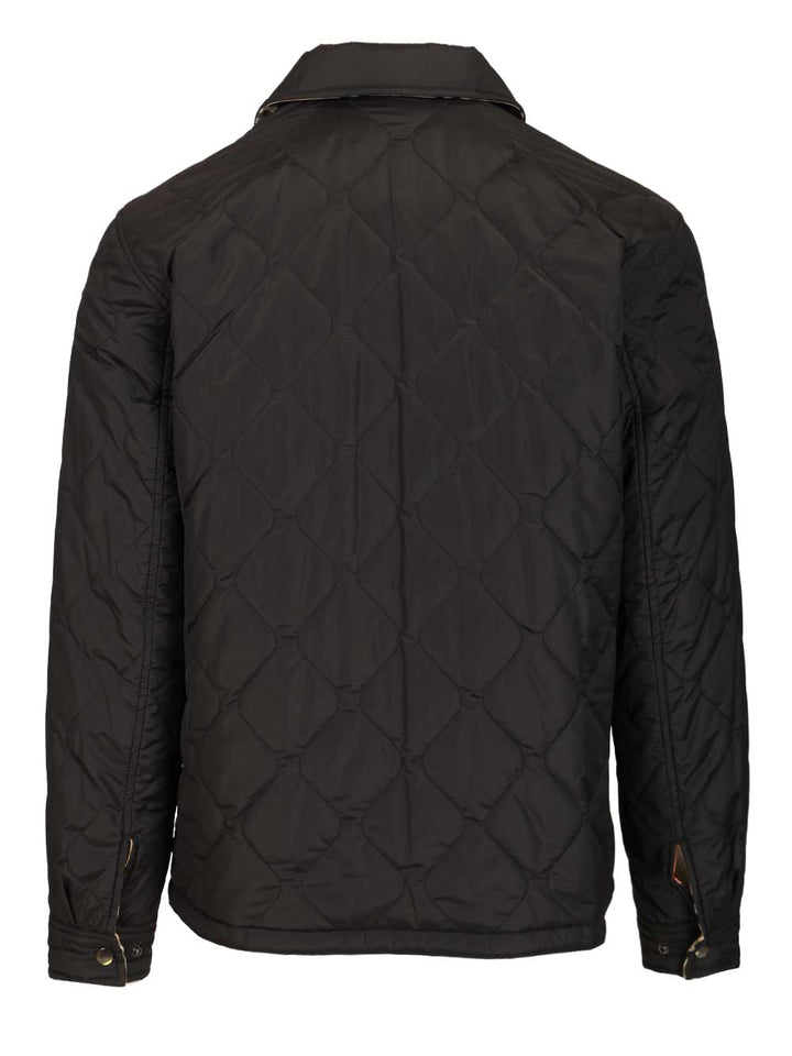 Burberry Reversible Quilted Nylon Overshirt Giacche - Nero | aaa7feb601f0330dd1f5cab305183c72a6f201a1