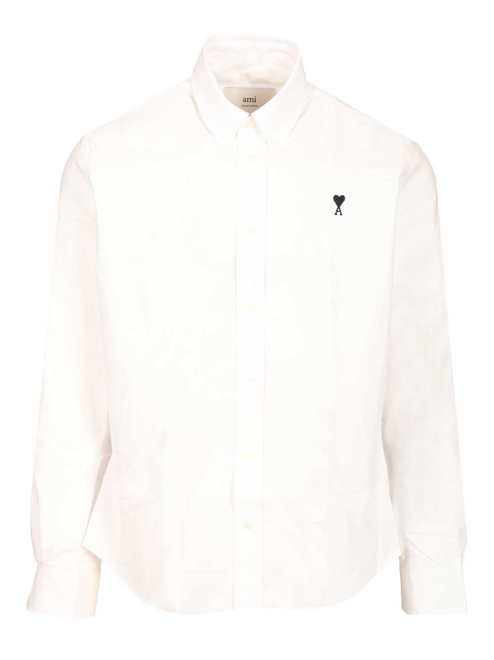 Ami Classic Shirt Shirts - Bianco | 5e24dee22cd04f97a97982c0d943a127035296e8
