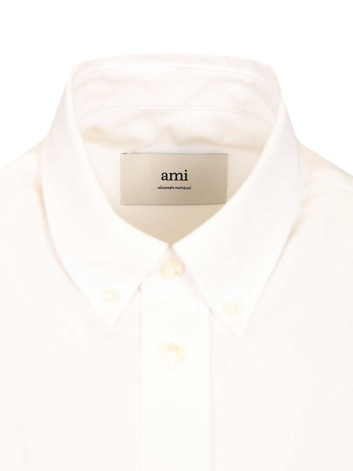 Ami Classic Shirt Shirts - Bianco | 96a6f07a37a04310346f38828b3f38bad52fc295