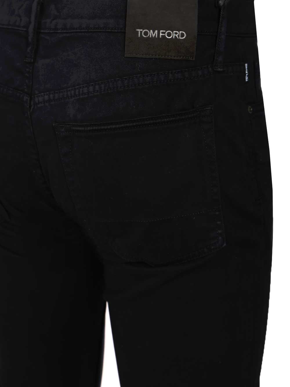 Tom Ford Stretch Jean Trousers - Blu | 1dac67cbbea904d80b43352162999826d0932140