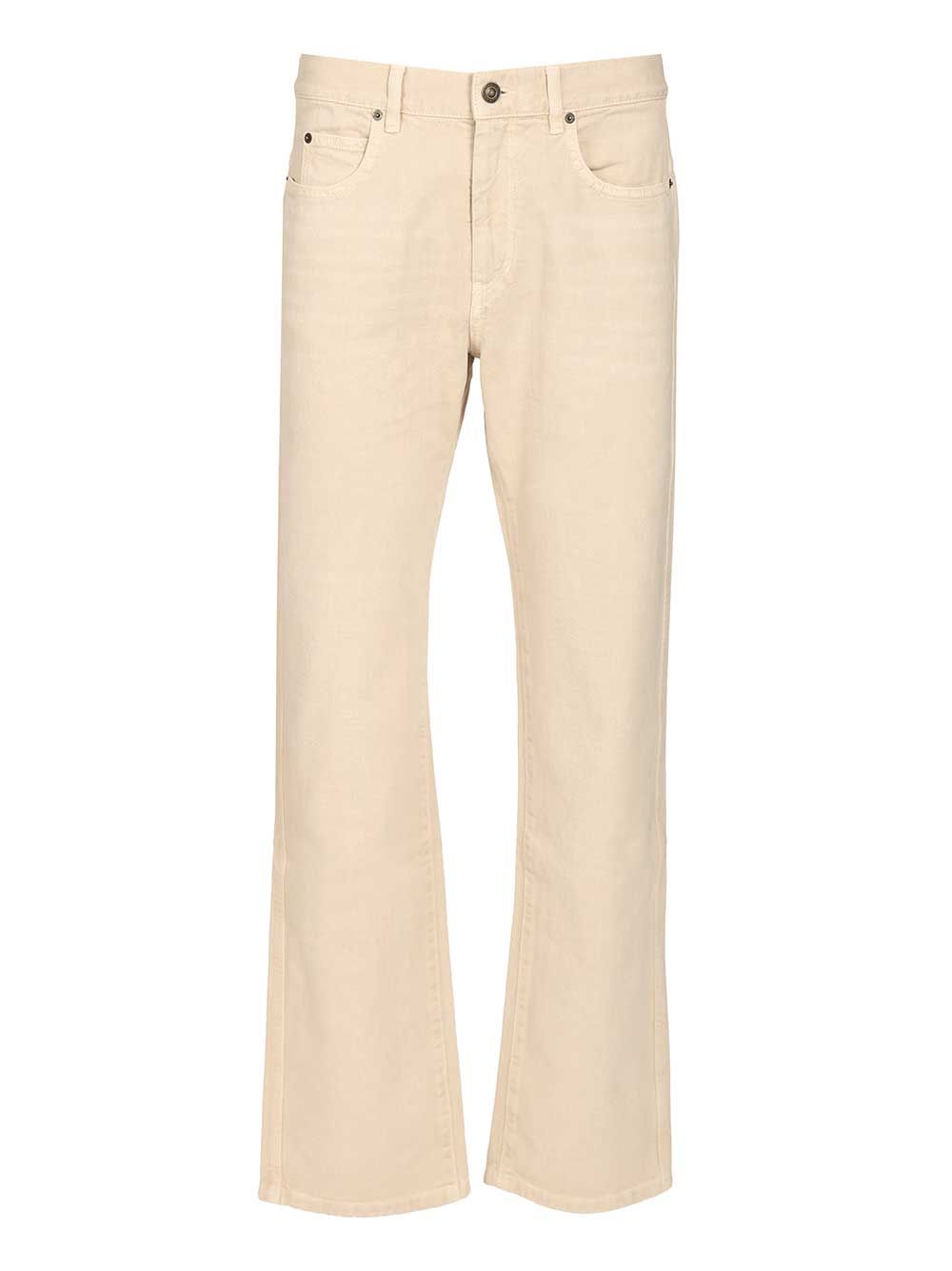 Marant Lewys Trousers - Beige | b30ad37ad0933393d0a9a99124e86b9a20d3224c