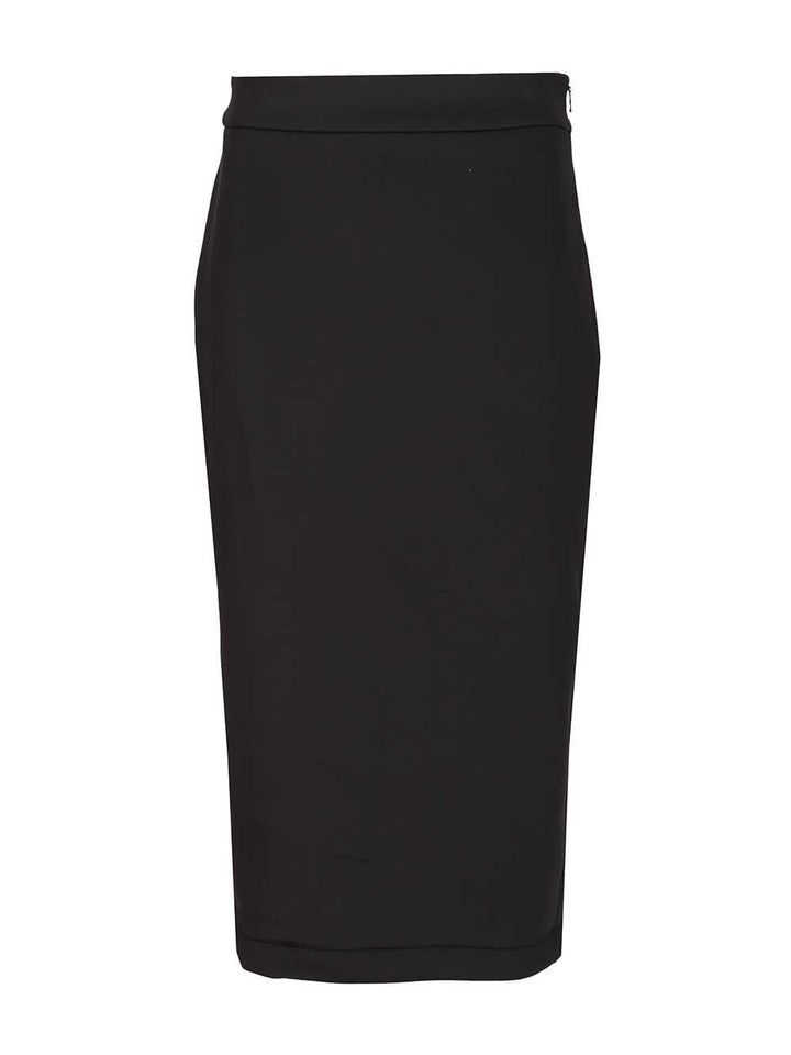 Moncler Genius Midi Skirt Gonne - Nero | 87453ef5175651949dfa64fd5014001aa330760e