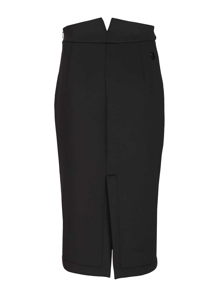 Moncler Genius Midi Skirt Gonne - Nero | bc61ea3522b3020e7c62c9d8524bff36610d0fc5