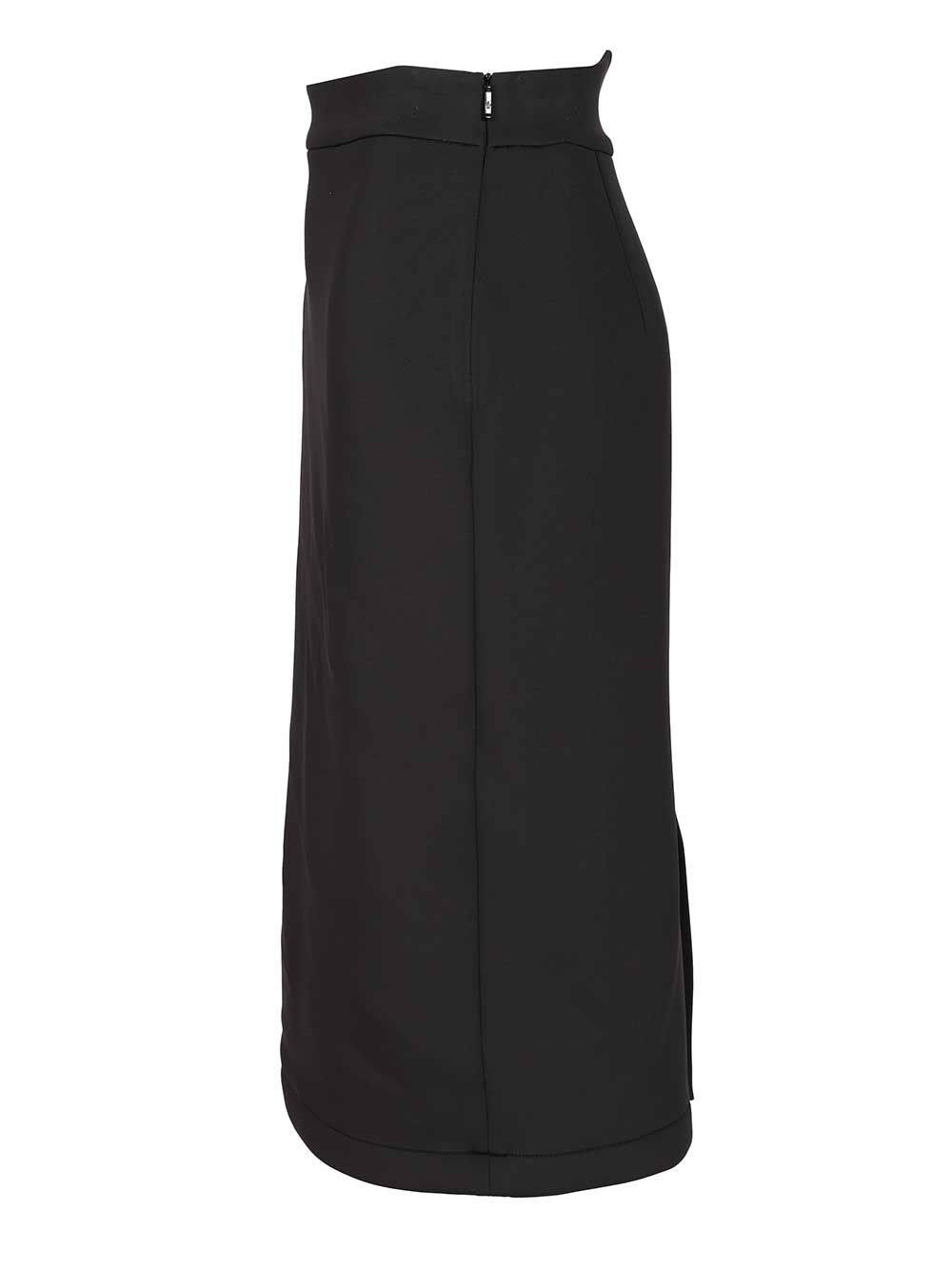 Moncler Genius Midi Skirt Gonne - Nero | a55eeb19fa51e67d7e7cb69a374c00c36ce4b873