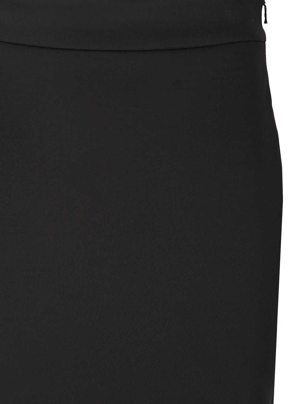 Moncler Genius Midi Skirt Gonne - Nero | a2043f04042271bc3e3701c846cefb62982eac7a