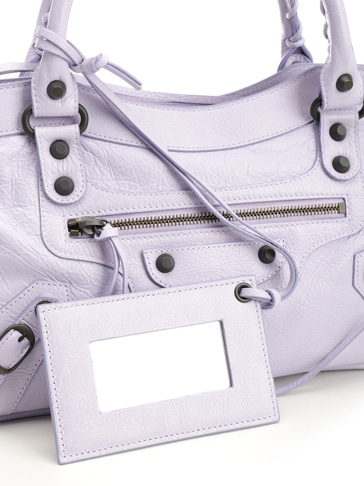 Balenciaga Le City First Handbags - Violet | 44c8452edc36a7f02fe0b05b46dd4b48ded14601