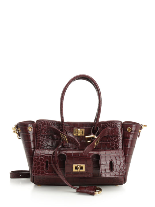 Carry All Bel Air Shoulder Bags Bordeaux