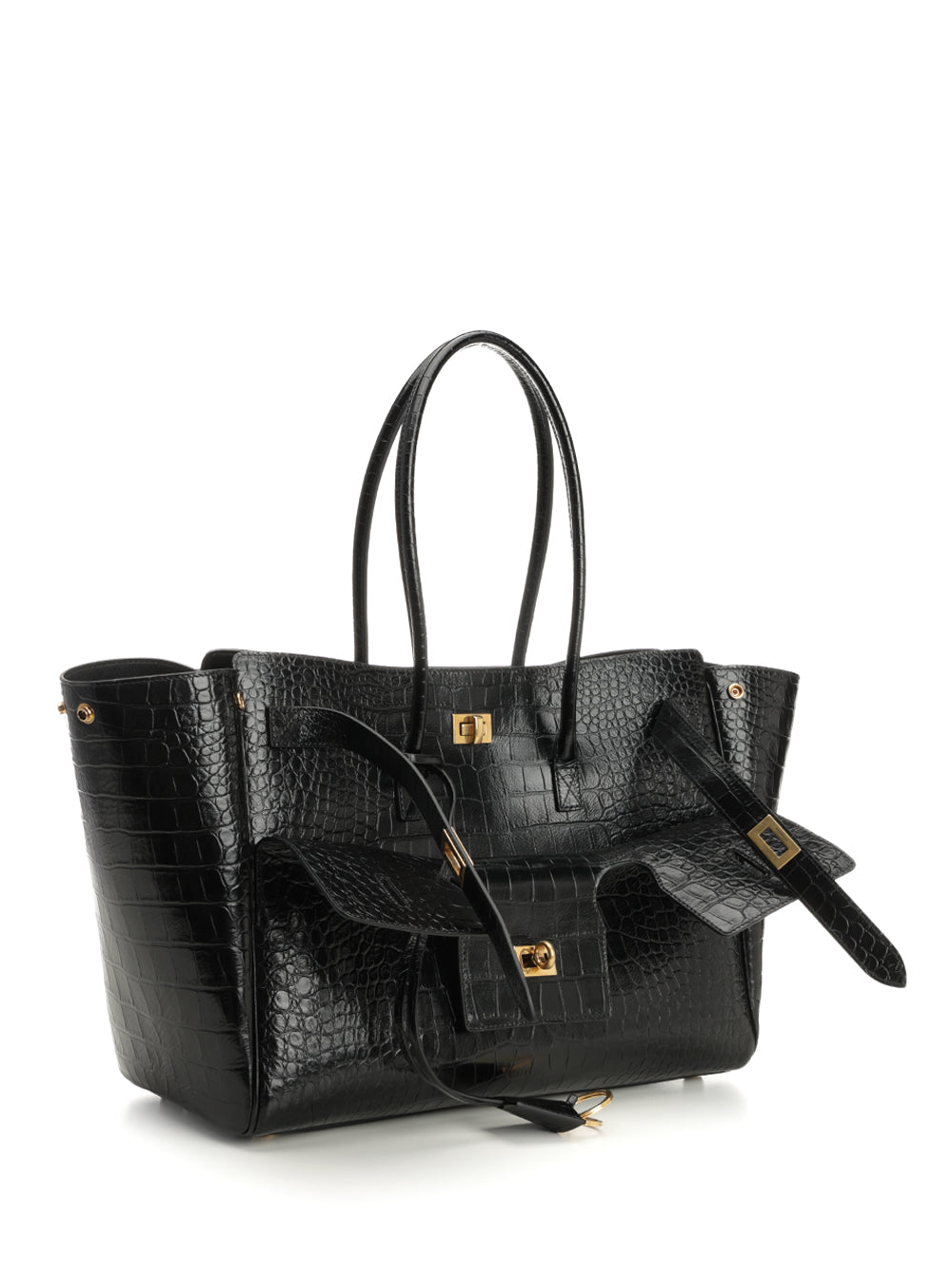 Balenciaga Carry All Bel Air Shoulder Bags - Nero | b4102a5e184b1eeeb64cb3af3f0e0c8d6217781d