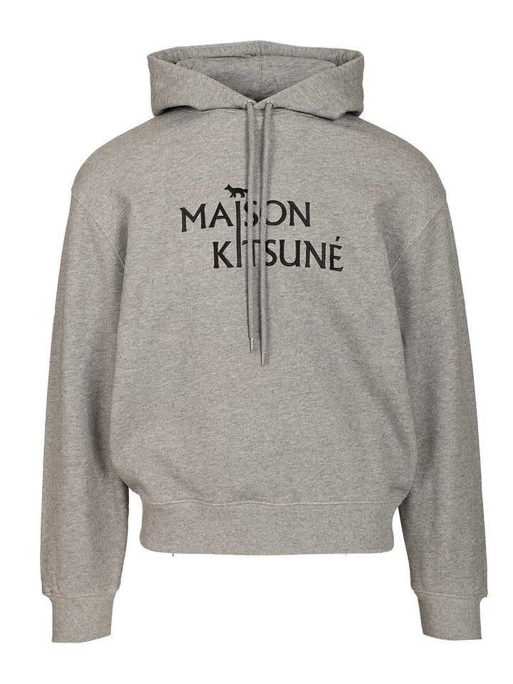 Maison KitsunÉ Sweatshirt With Hood Sweatshirts - Grey | 96a3ebf44bc61062f71297527d0b73ffe8c41150