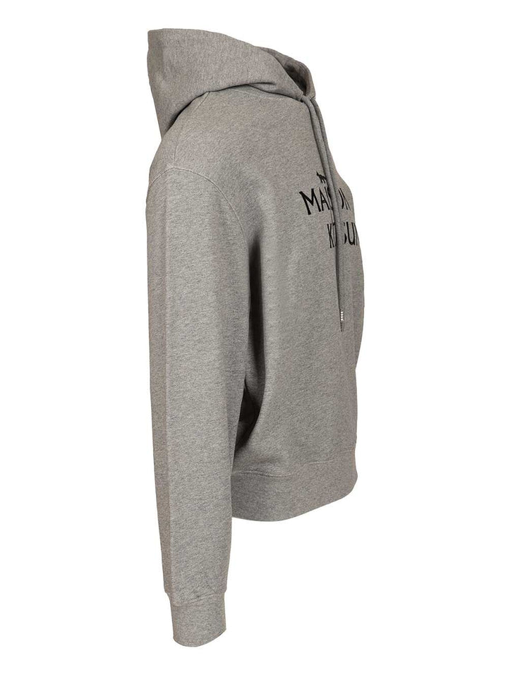 Maison KitsunÉ Sweatshirt With Hood Sweatshirts - Grey | 80f866f621244fde860922601fa44aa66365638c