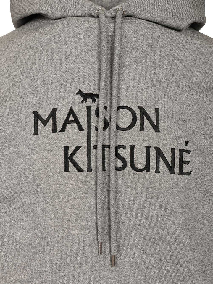 Maison KitsunÉ Sweatshirt With Hood Sweatshirts - Grey | 0f55ea4e9dfdb88fa6bbbeb0c2035c2e97da2951